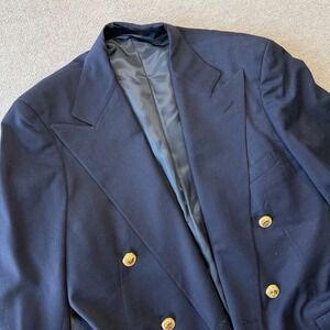 Polo Ralph Lauren Woman's Navy Double Breasted Blazer